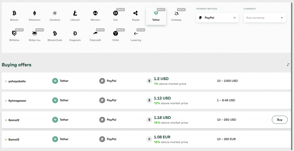 cryptolove.fun | 17 ways to buy USDT in Ukraine with UAH