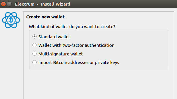 How to create a Bitcoin wallet with Electrum - Material Bitcoin