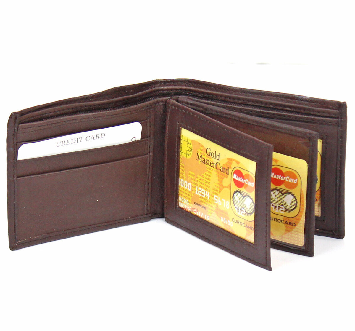 2 ID Front Pocket Leather Wallet - S2-E – WALLETERAS