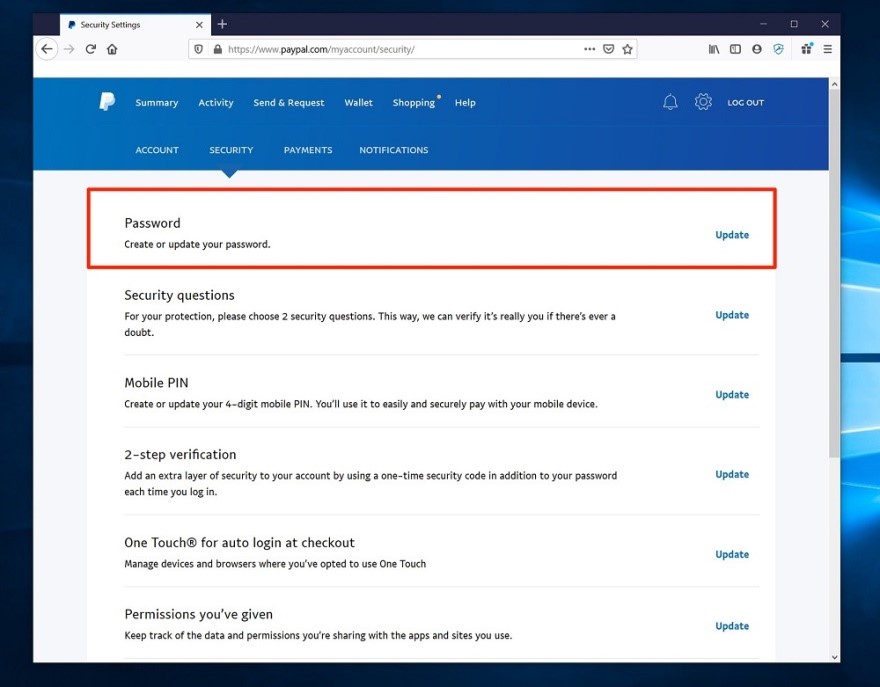 How to change Paypal password, security questions - India Today
