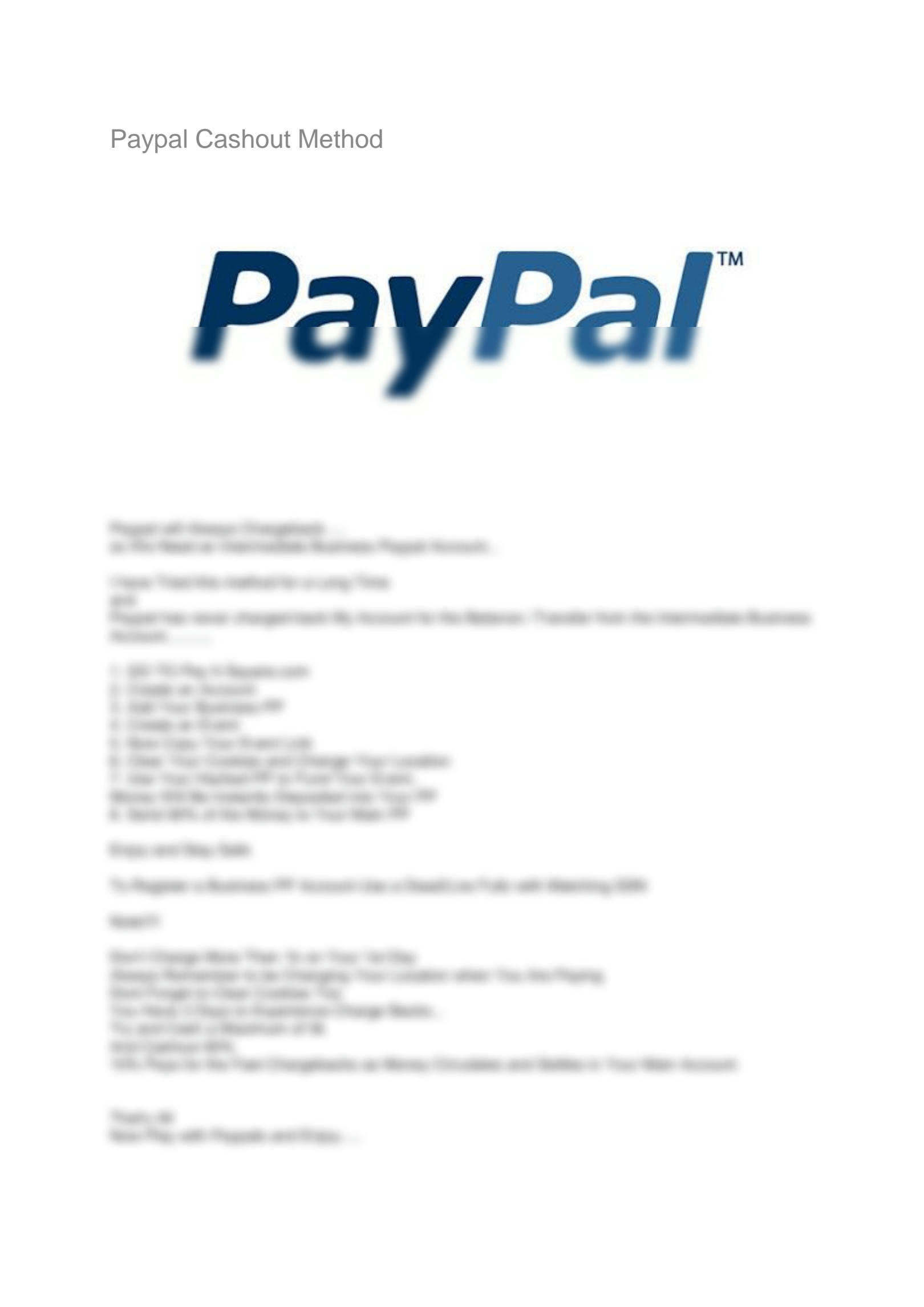 A Complete List of PayPal Consumer Fees & Charges in 