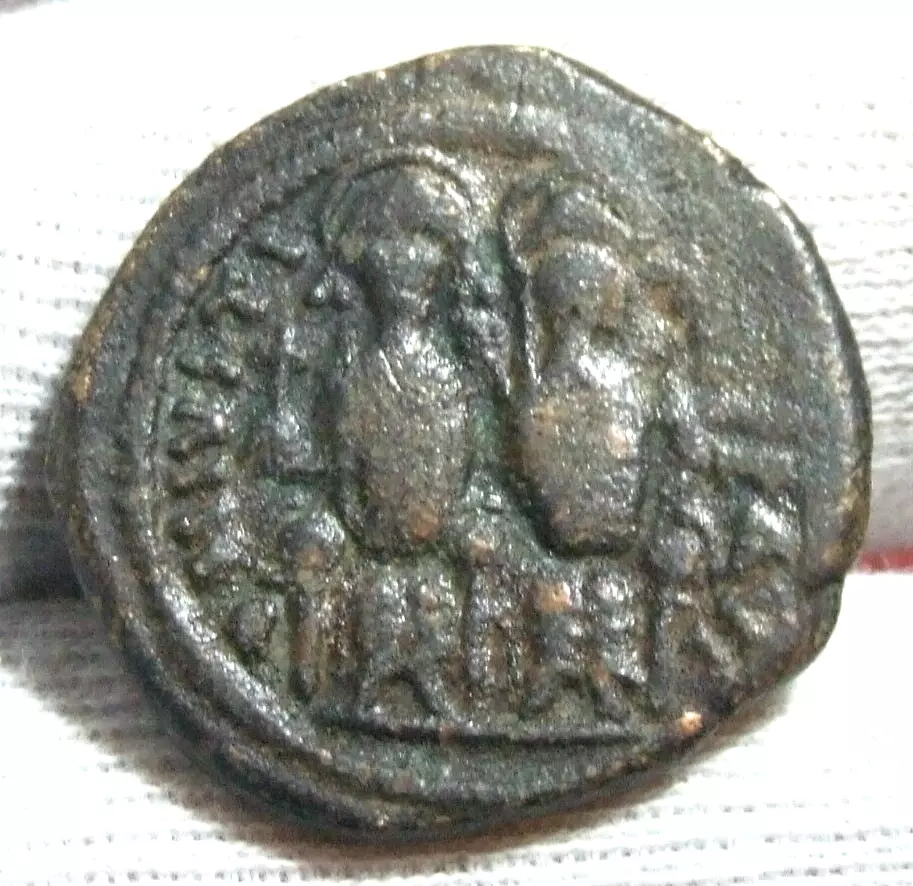 ANS Digital Library: anonymous Byzantine bronze coinage