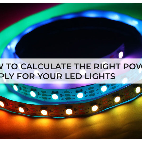 Stript Led Power Suply Calculator – Electronics Projects Circuits