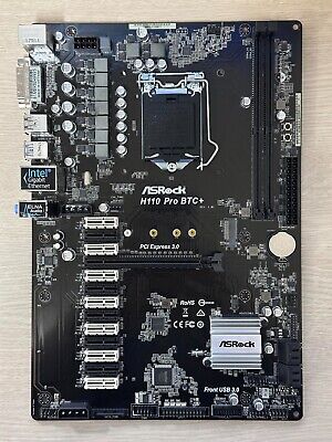 ASRock H Pro BTC+ Mining Motherboard with 13 PCI Express Slots – Thriftking Computer