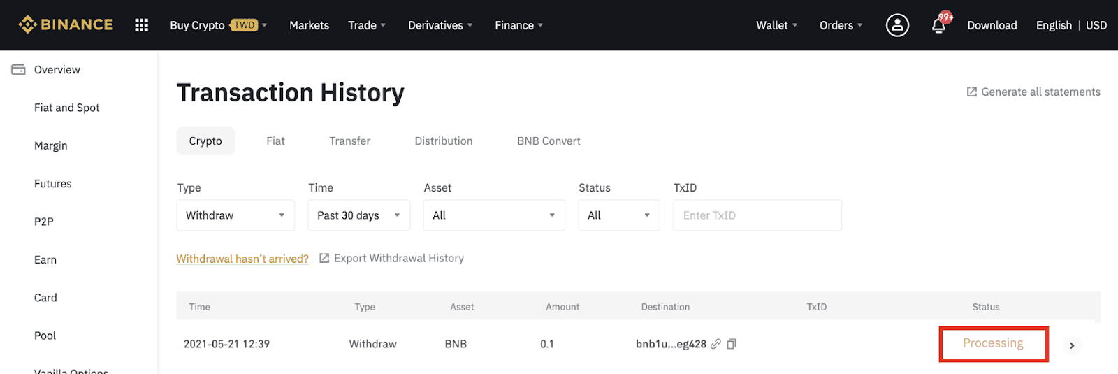 How To Withdraw From Binance To Bank Account In Australia