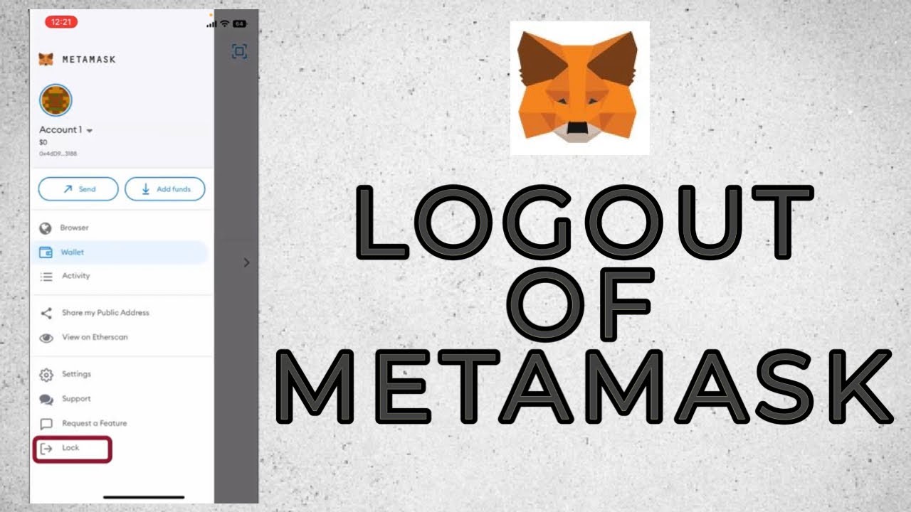 How to log out & delete multiple accounts on MetaMask Wallet?