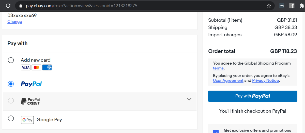 purchasing a shipping label for item not listed on - The eBay Community