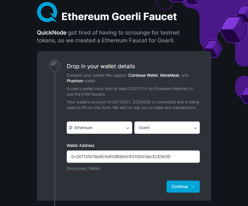 cryptolove.fun - FREE Goerli ETH faucet.