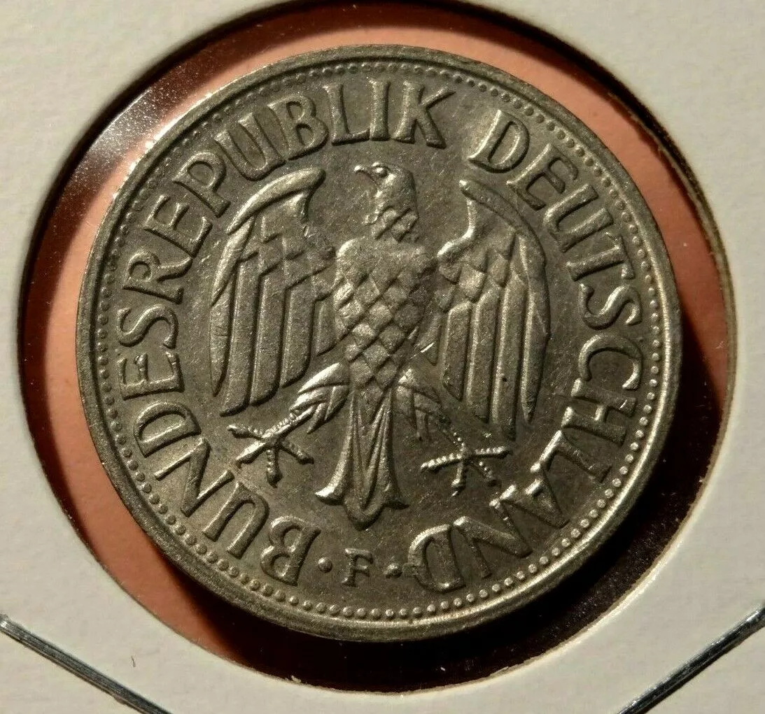 WEST GERMANY (F) 5 PFENNIG COIN KM# Europe - Federal Republic of Germany - Post WWII Coin