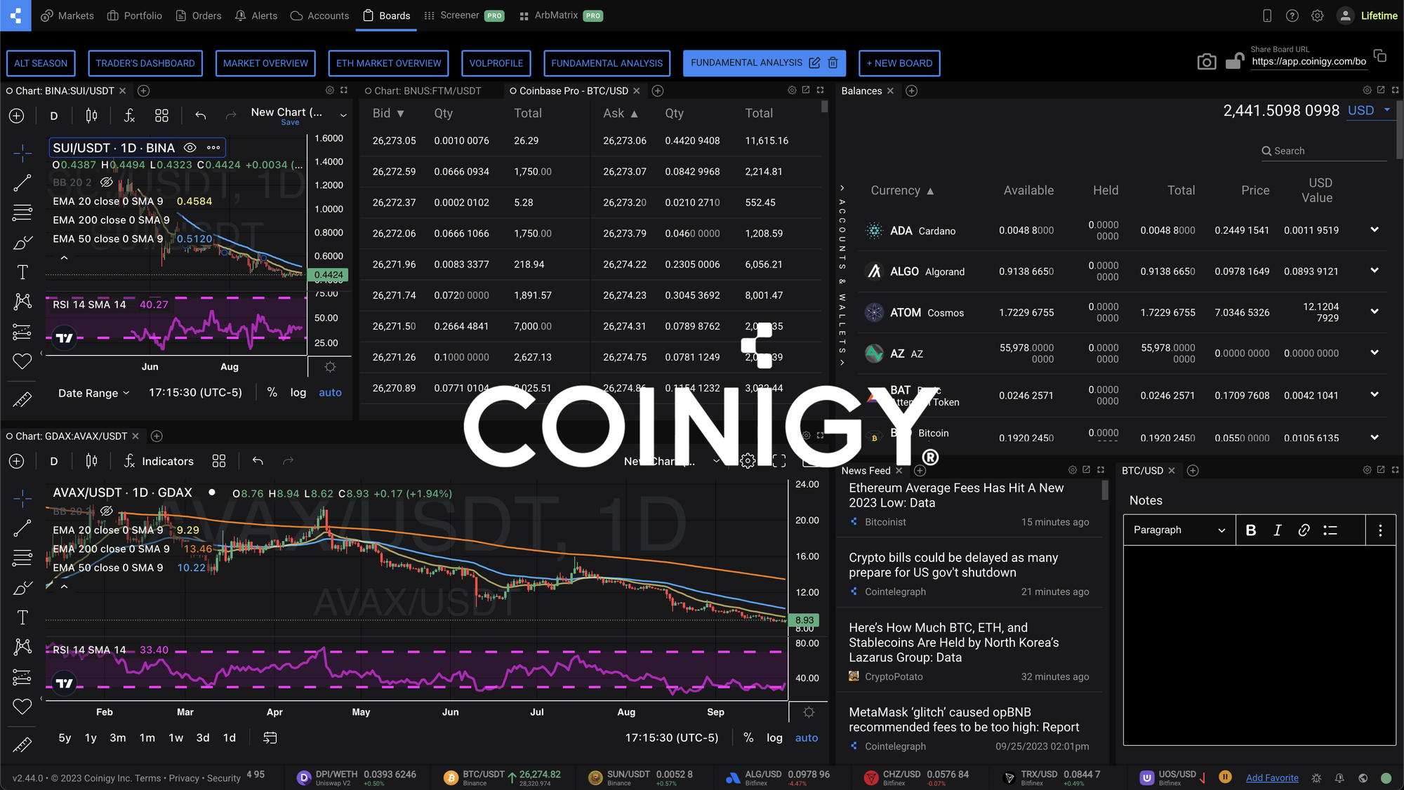 Coinigy Definition