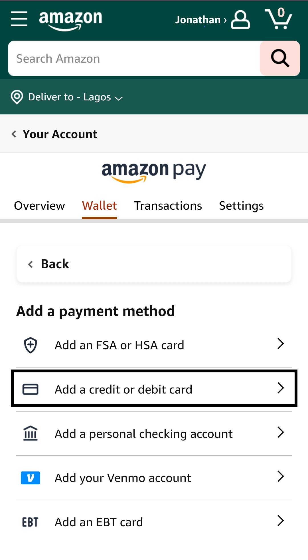 How to Use a Visa Gift Card to Shop on Amazon