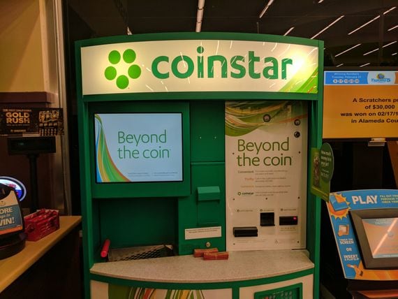 Choose an eGift Card to get free coin counting at Coinstar