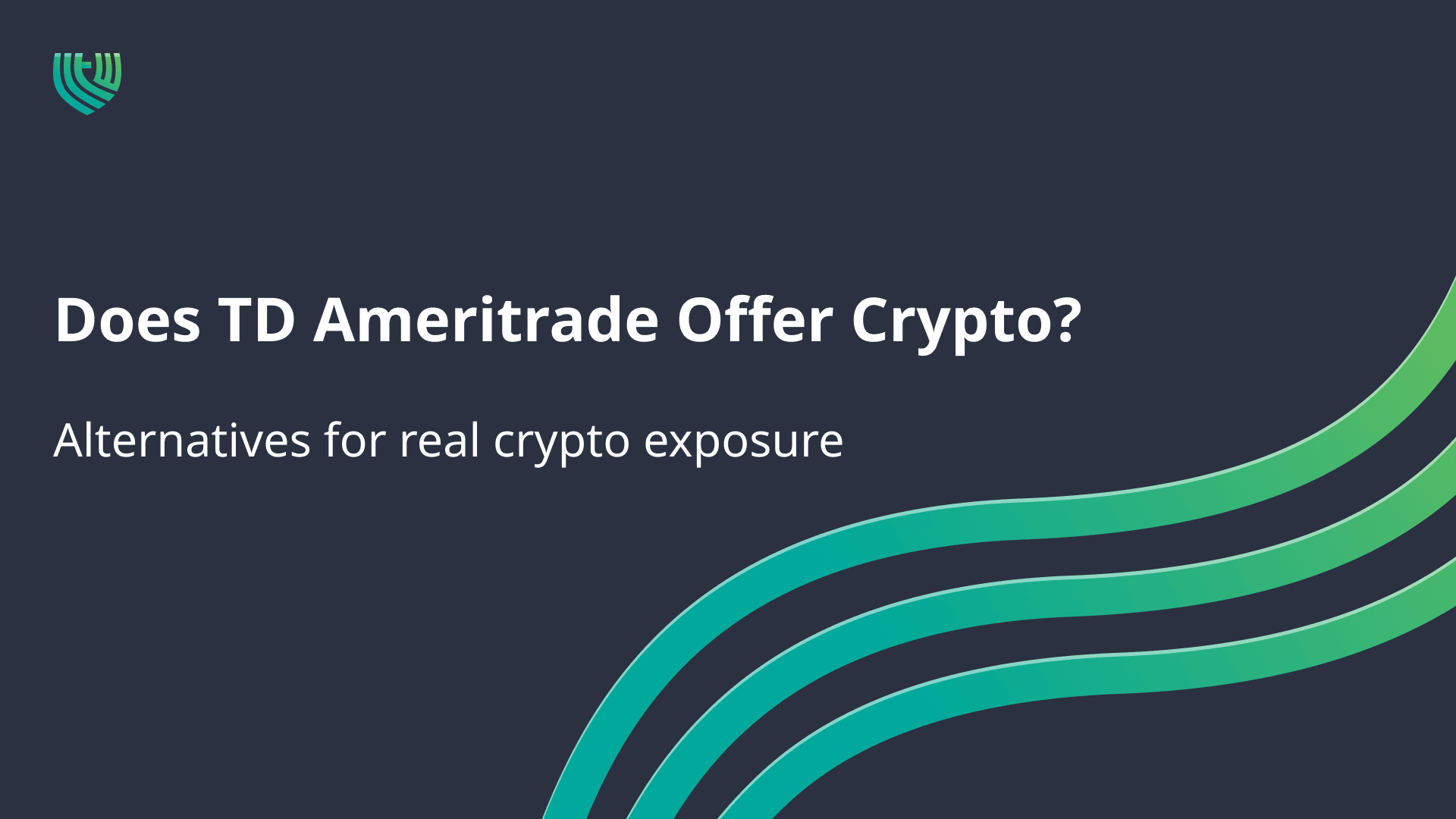 What is The Best Way to Buy Crypto with TD Ameritrade? - cryptolove.fun