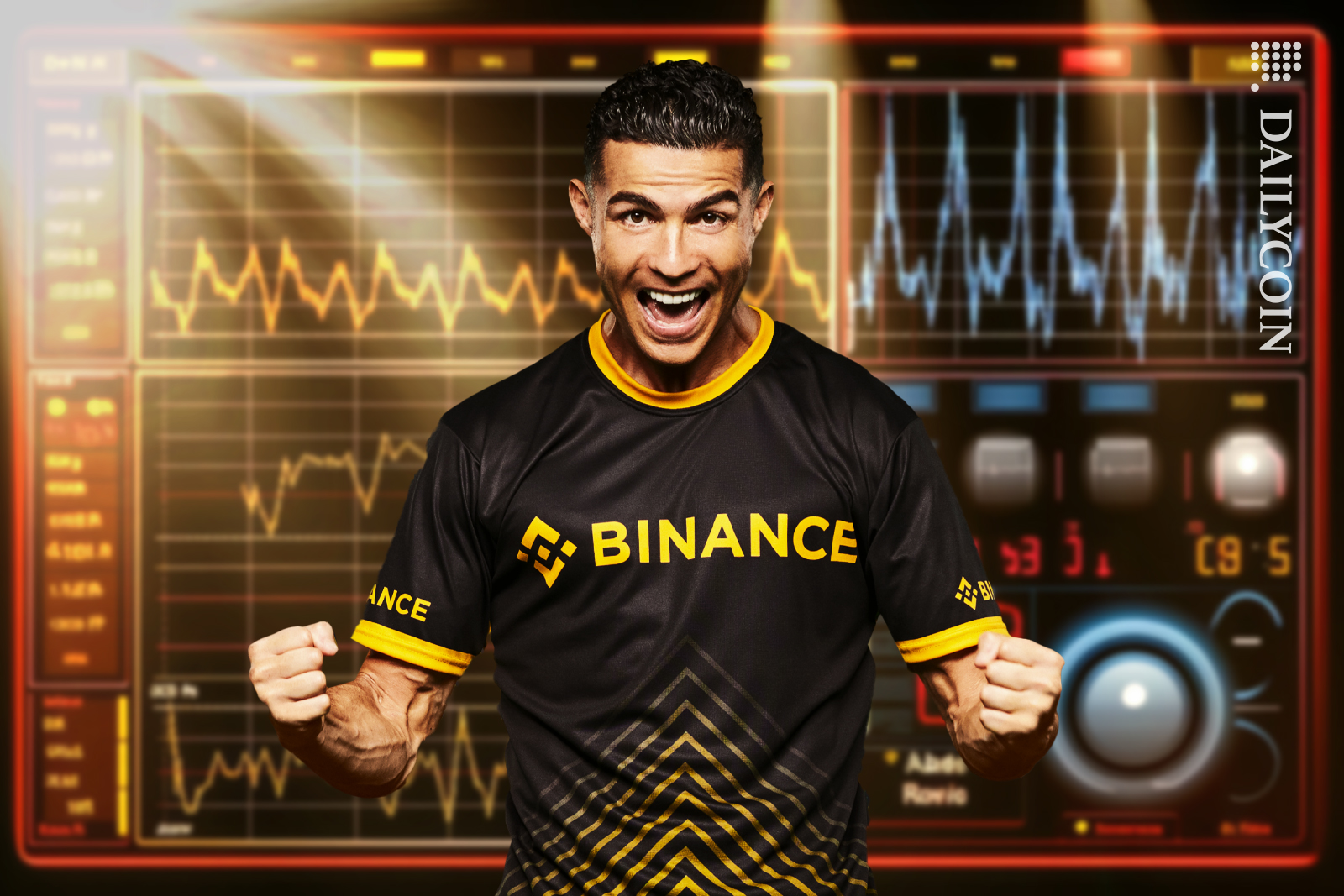 Cristiano Ronaldo gives sneak peak into Binance commerical - MARCA TV English