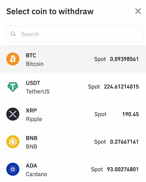 How to use Binance to affordably withdraw to local currency - GrabrFi Help Center