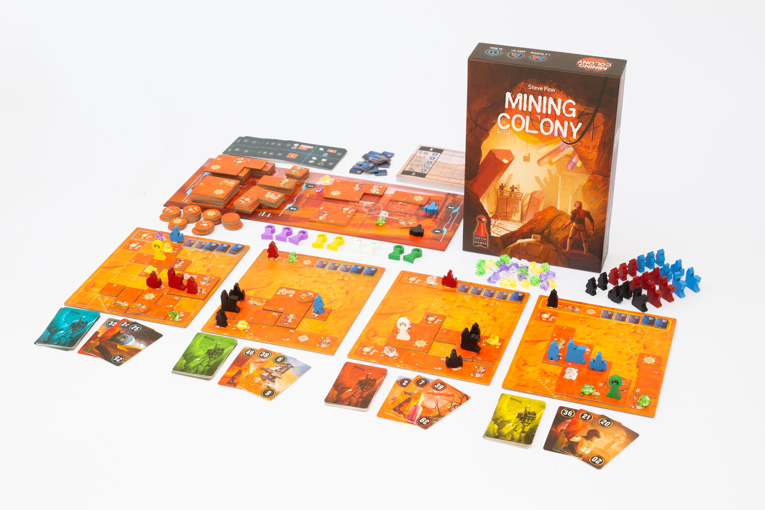 Mining Colony Duel | Board Game | BoardGameGeek