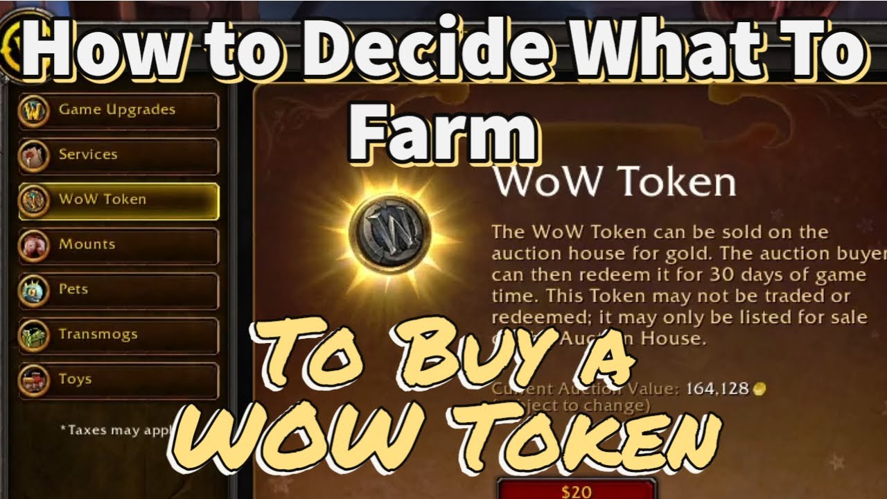 Token Price - WoW Price Hub