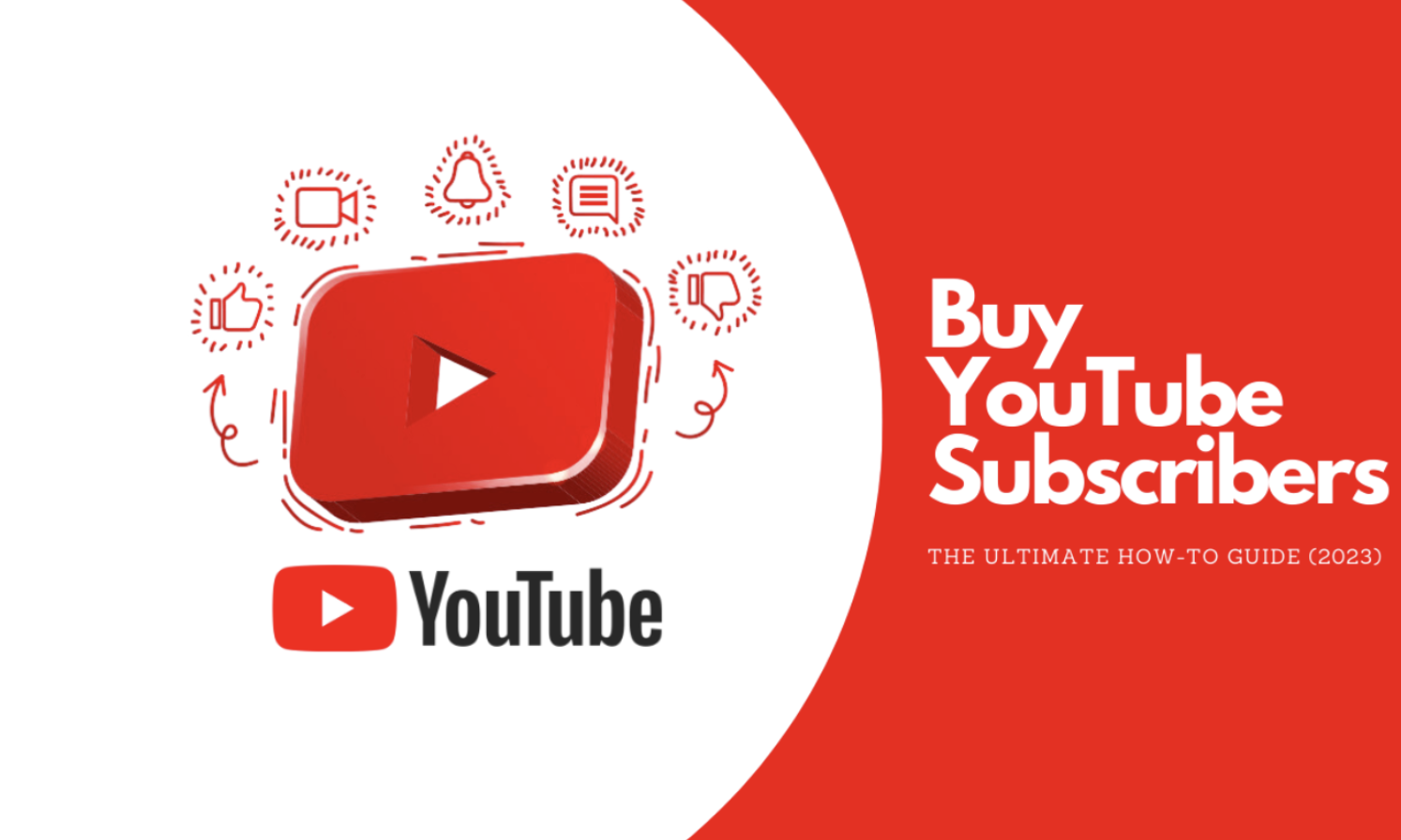 Buy YouTube Subscribers - % Real, Safe & Active from $1