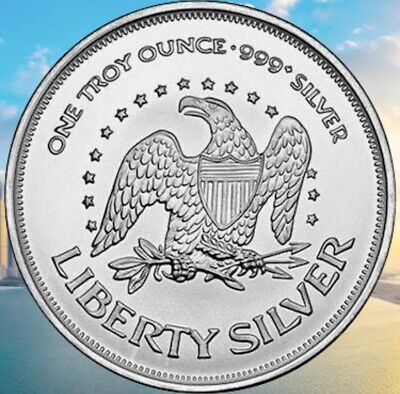 US Treasury American Eagle Liberty In God We Trust 1 oz Silver Coin – My Collectables