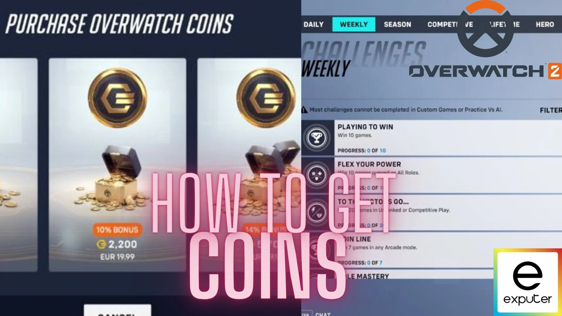 How do we earn coins? - General Discussion - Overwatch Forums