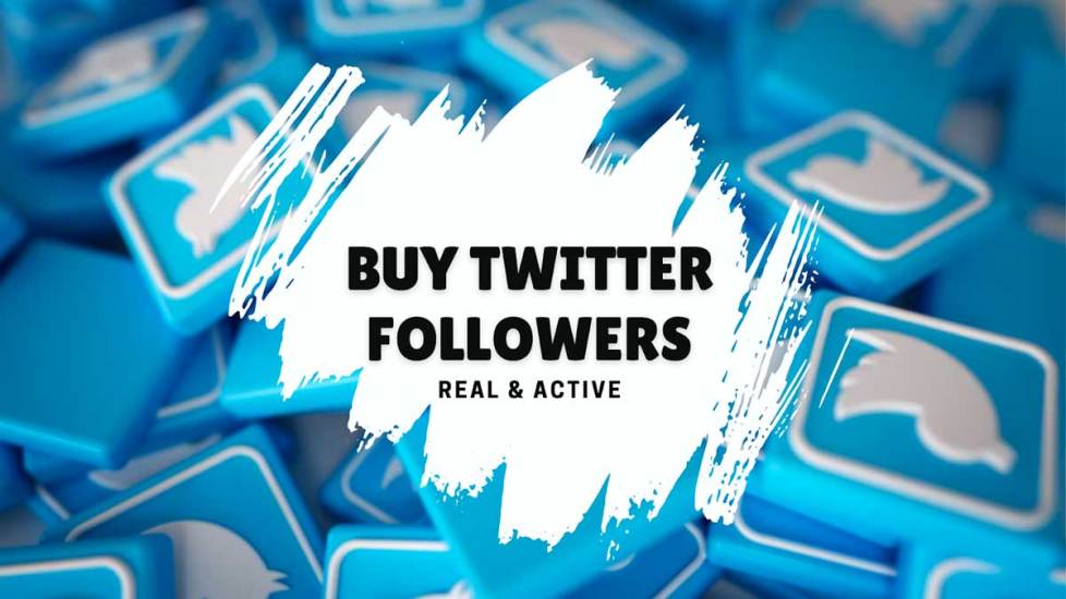 Buy Twitter Followers - % Real, Non Drop & Active