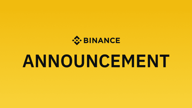 Binance Announces Suspension of Ether (ETH) Withdrawals