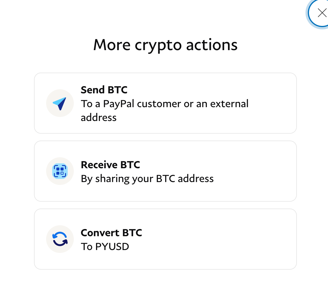 PayPal Cryptocurrency Terms and Conditions