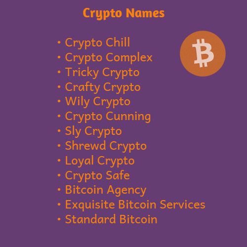 + Best Cryptocurrency Names Ideas That Are Trending