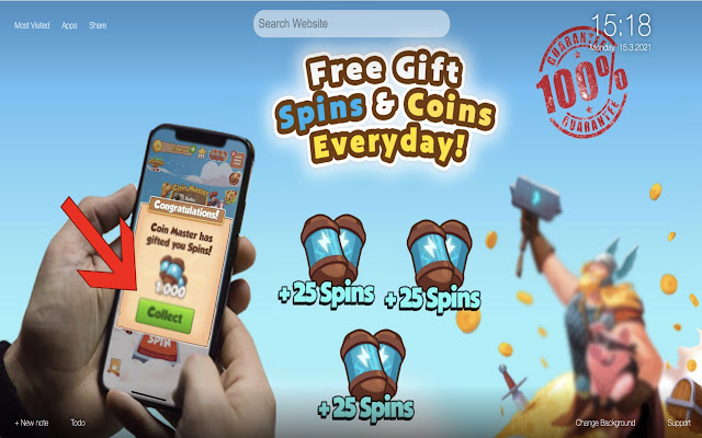 Coin Master: Latest Free Spin Links March 