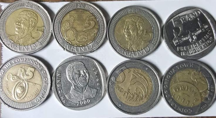 Five Rand Nelson Mandela Centenary, Coin from South Africa - Online Coin Club