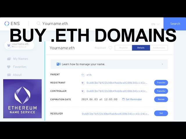 .eth domains FAQ : Unstoppable Domains