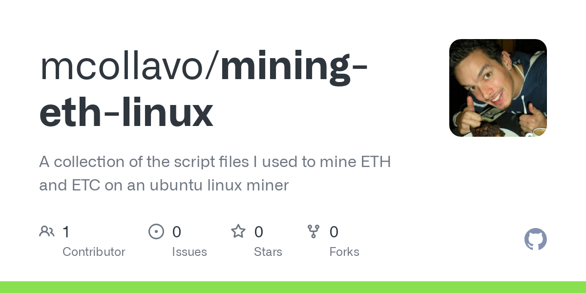 Ethereum mining - Support - Manjaro Linux Forum