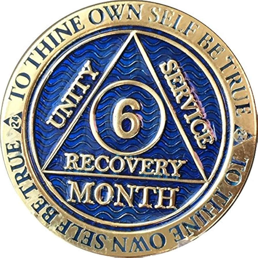 Recovery Coin 6 Months – RecoverySwag