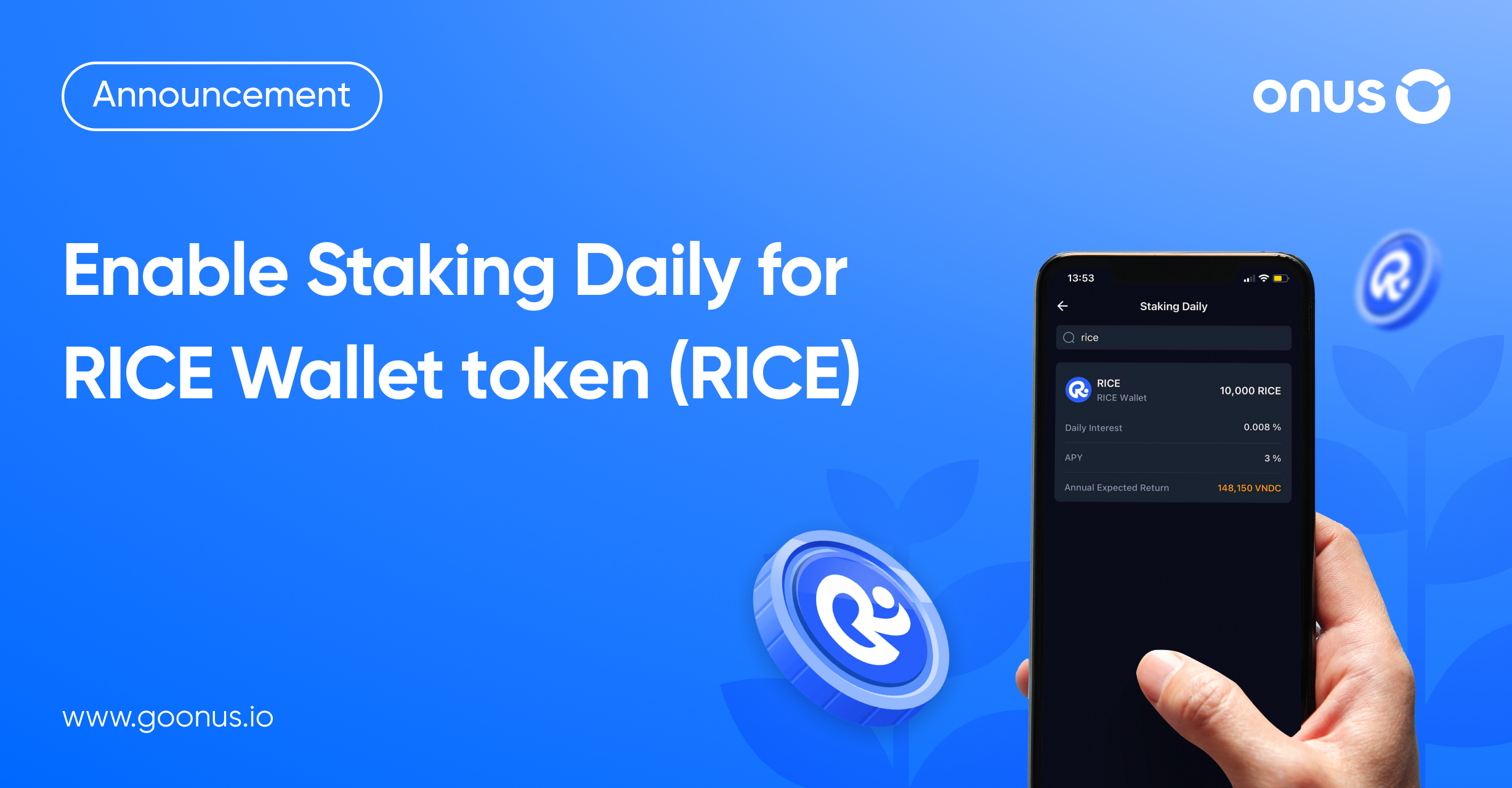 Rice Wallet price today, RICE to USD live price, marketcap and chart | CoinMarketCap