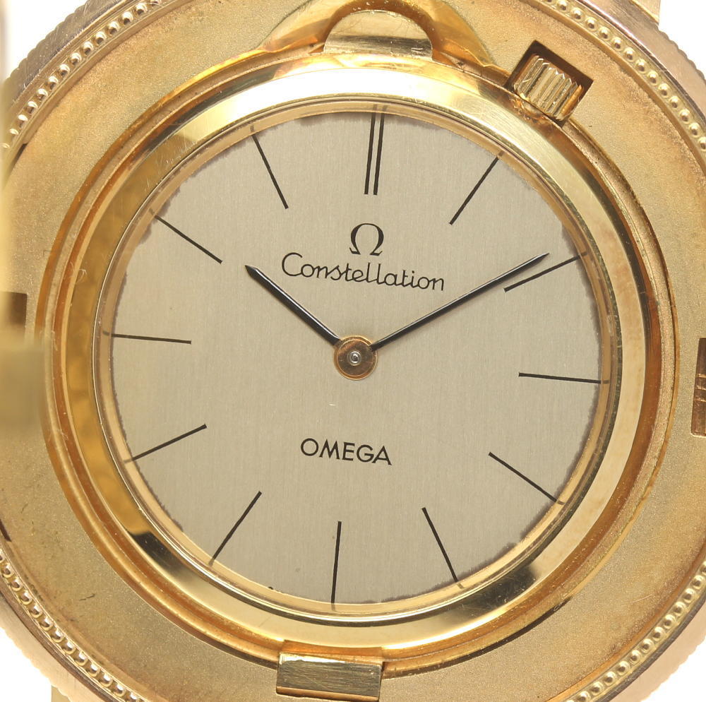 18K Gold OMEGA Coin Watch | st-peterburg-gallery