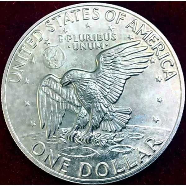 1 dollar - Eisenhower Dollar, USA - Coin value - cryptolove.fun