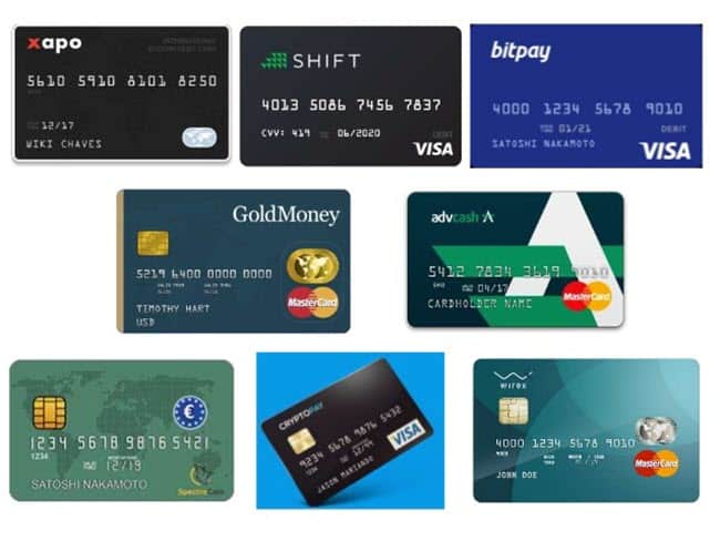 Virtual Cards - Bitcoin Card Comparison