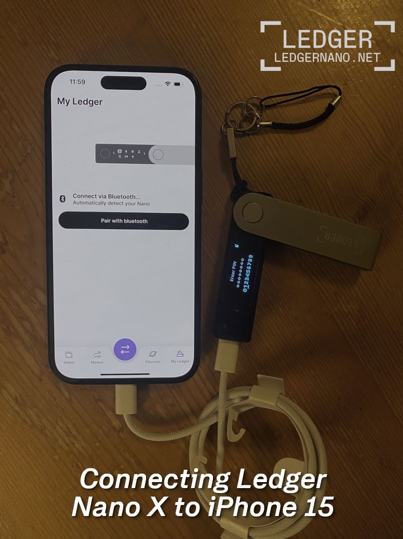 New Ledger Nano X Can Pair With iPhone Via Bluetooth | cryptolove.fun