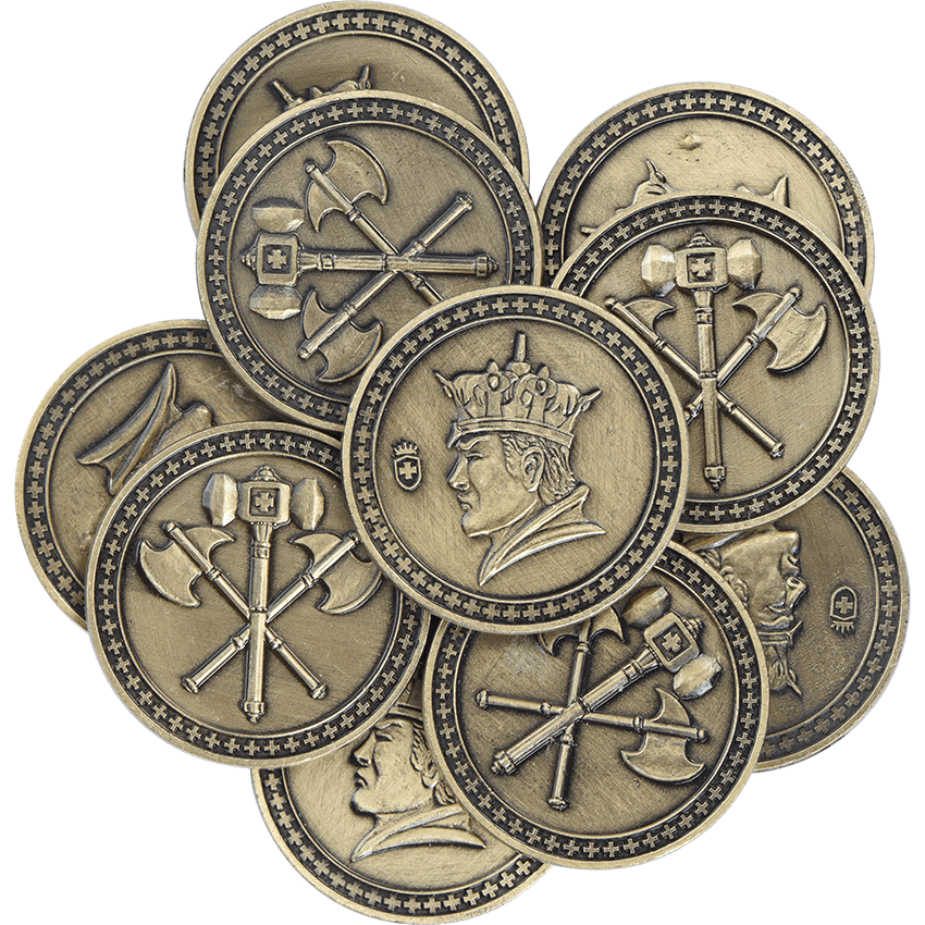 10 silver larp coins