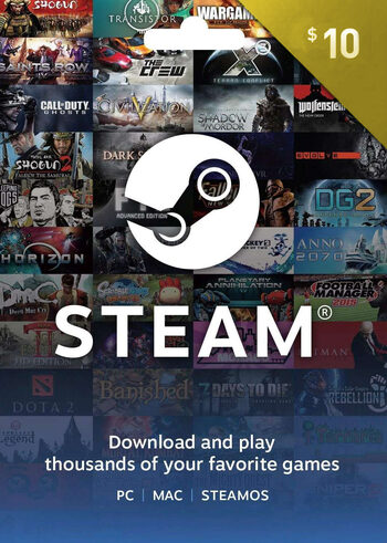 Buy Steam $10 USD Gift Card US - cryptolove.fun