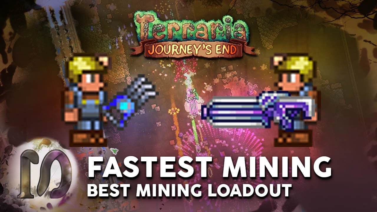 Best/Fastest mining setup :: Terraria Discusiones generales