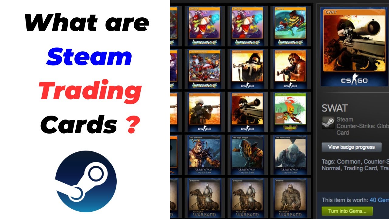 Get Trading Cards on Steam Without Actually Running the Game