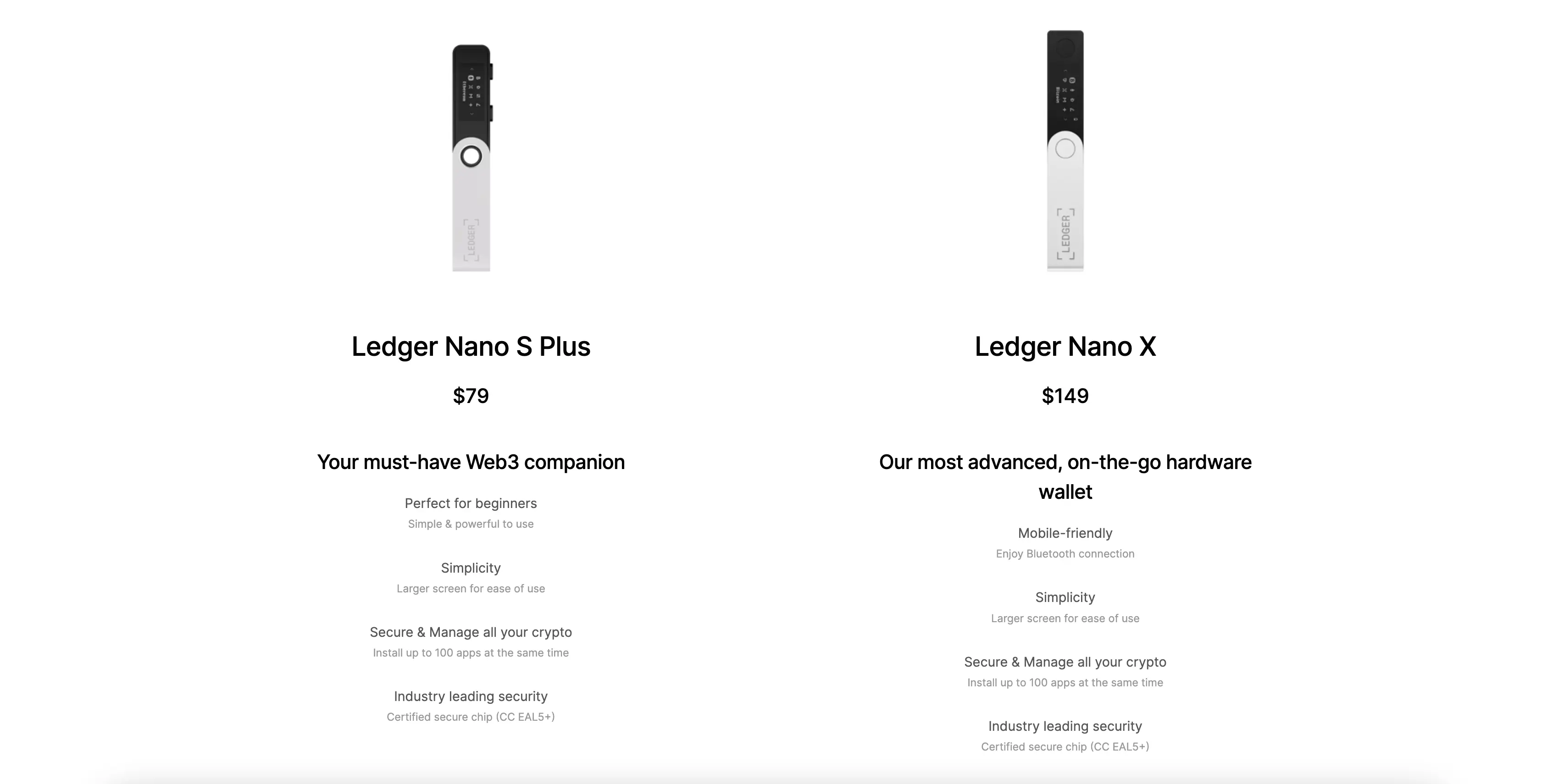 Ledger - Home of the first and only certified Hardware wallets | Ledger