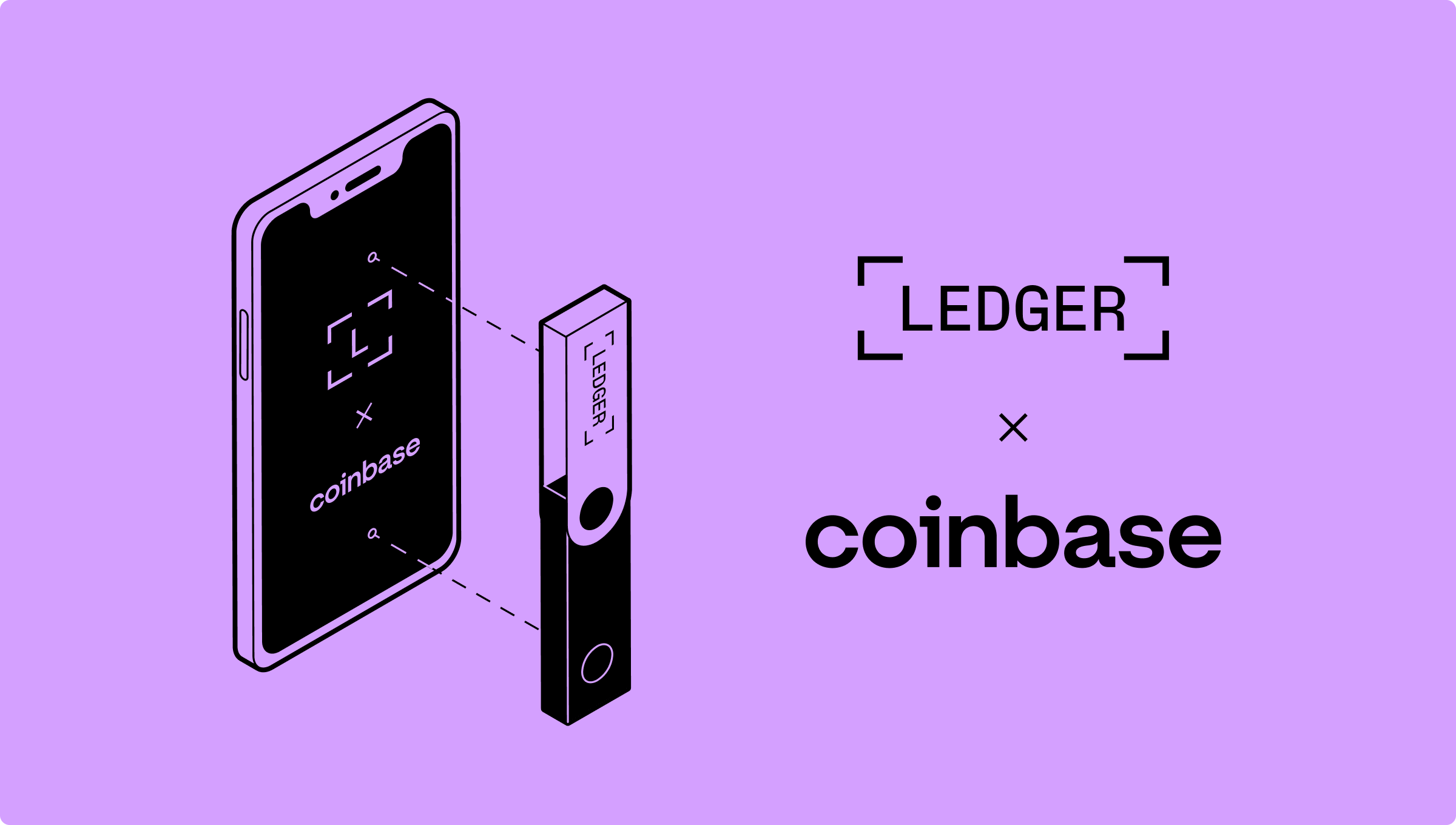 Ledger Nano X Cryptocurrency Hardware Wallet - COINBASE EDITION