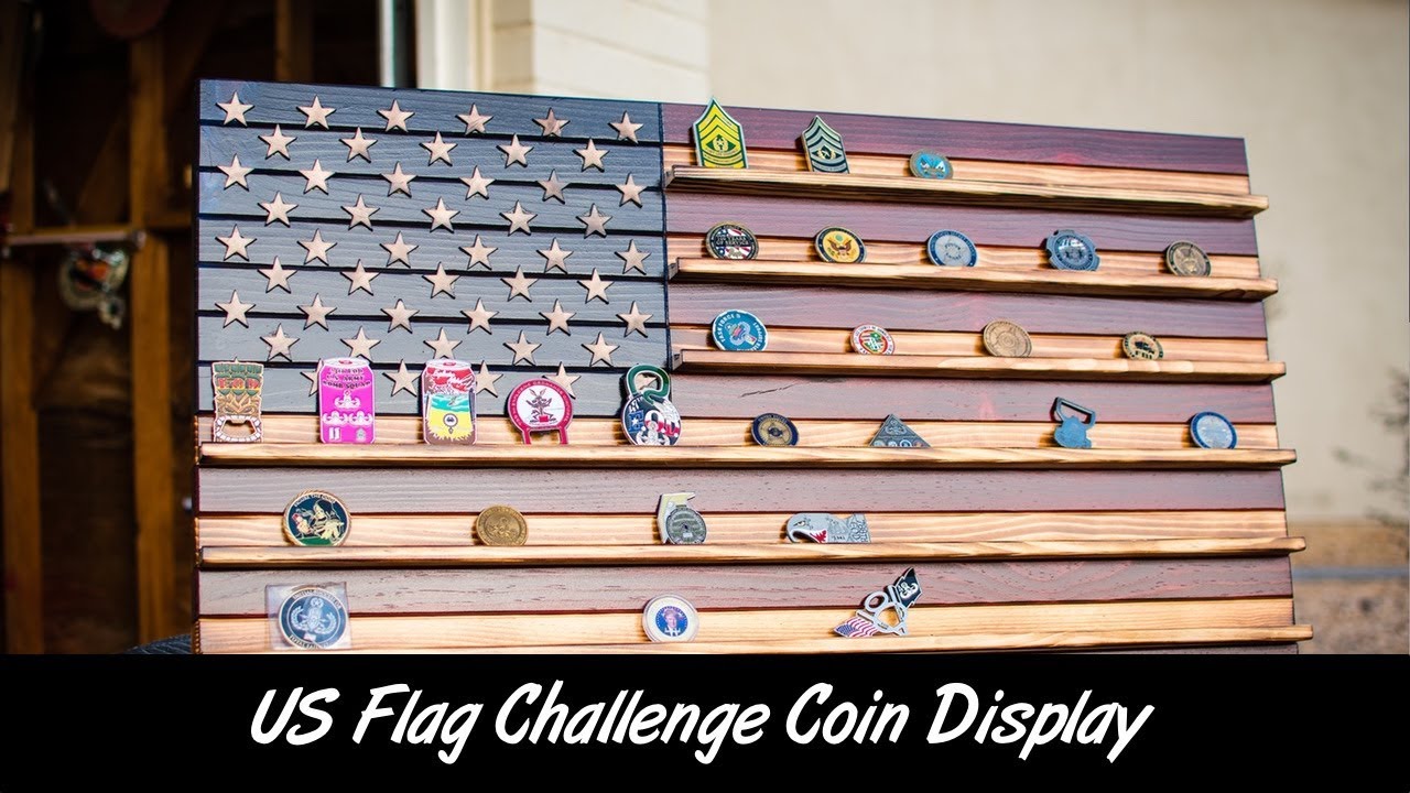 American Flag Coin Rack | Inventables