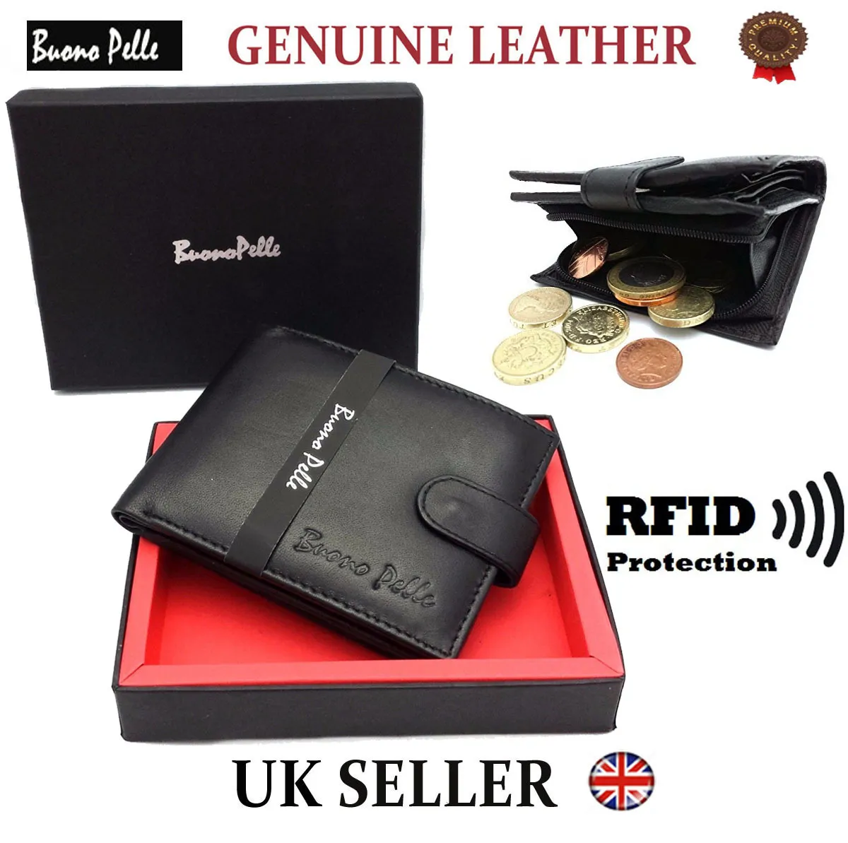 RFID Wallet for Contactless Cards RFIDsecur™ from RFID Cloacked