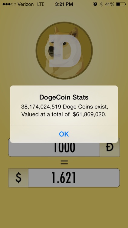 US-Dollar to Dogecoin Conversion | USD to DOGE Exchange Rate Calculator | Markets Insider