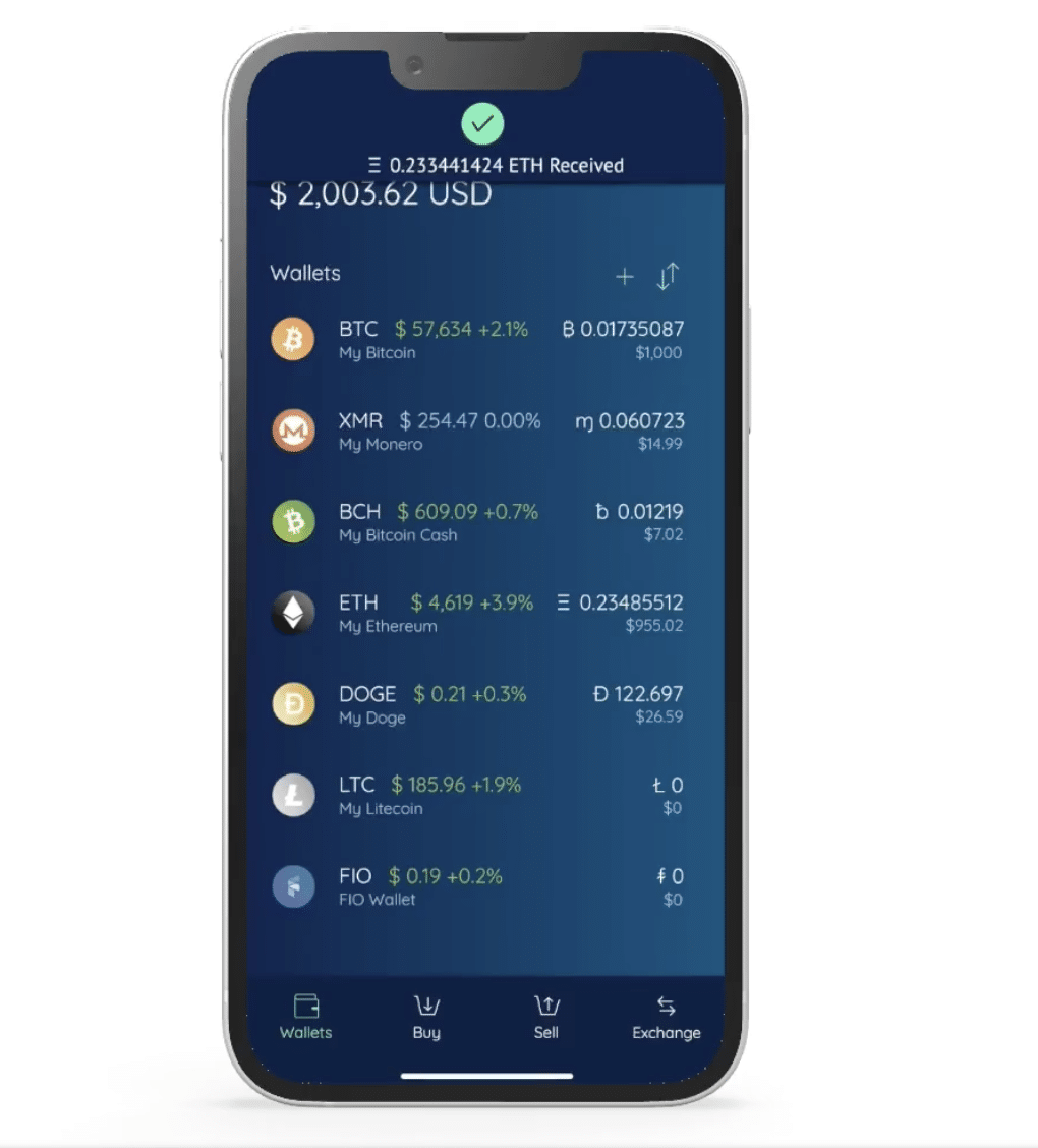 HBAR crypto wallet