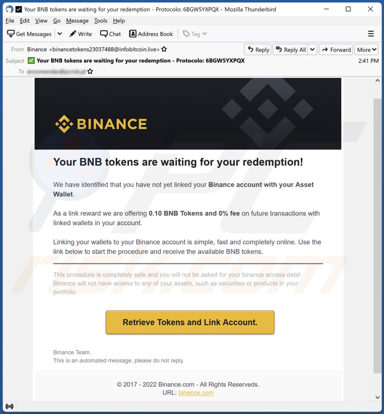 HK Police Warn against a Wave of Phishing Scam: Binance Users Lost $K