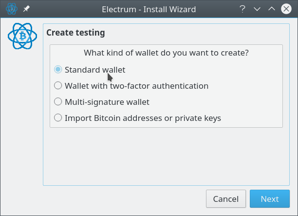 Electrum How To Create Standard Bitcoin Wallet – Keep It Simple Bitcoin